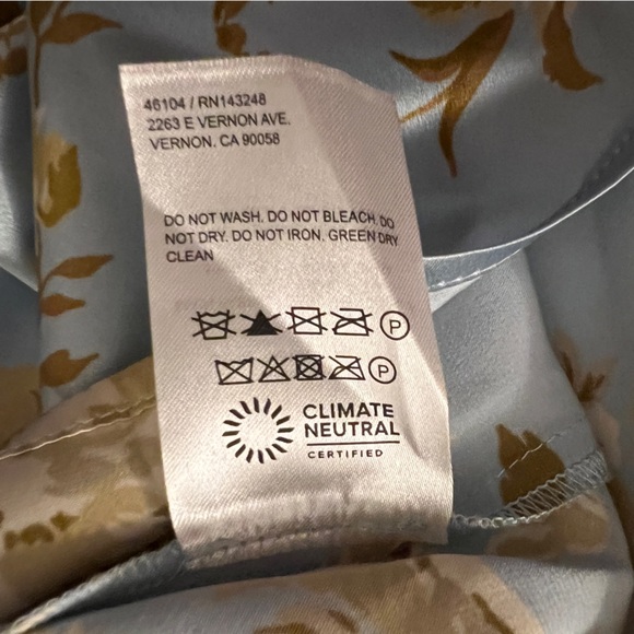 Reformation Marguerite Silk Dress - Picture 6 of 7